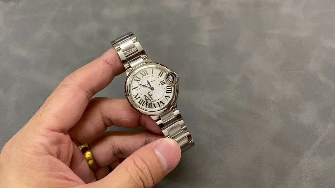 Cartier Zegarek Niebieski Quartz Movement