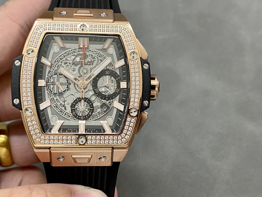 Hublot Big Bang Reloj Resina Caucho Cinturón de Goma