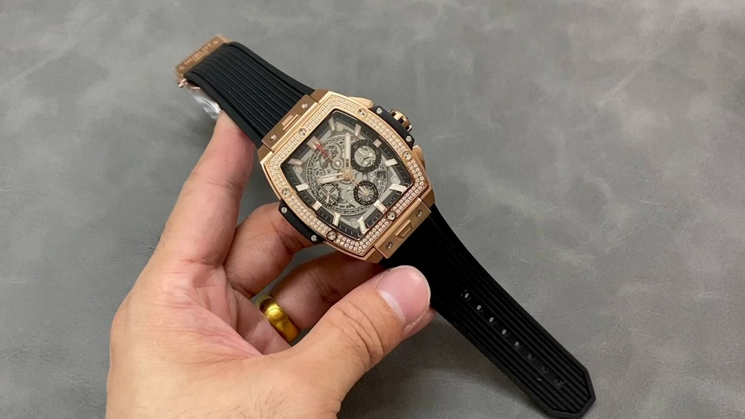 Hublot Big Bang Reloj Resina Caucho Cinturón de Goma