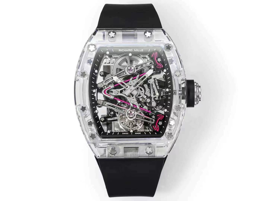 Richard Mille Bien
 Reloj Rosa Rojo Trabajo abierto