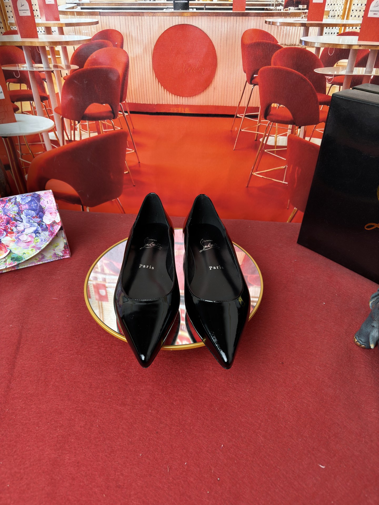 NO:816778,Single shoes w. RMB size 34 to 43 (34.40.41.42.43. Customized, non-returnable and non-exchangeable) Heel flat bottom, 6.5cm, 8.5 cm, 10 cm, 12cm Materials: imported patent leather upper, mixed sheepskin lining imported from Italy, original Italian top-grade leather outsole, high heels, christian louboutin, high heels, sheepskin, Leather soles19860909单鞋w.  RMB size34码-43码（34.40.41.42.43.定做不退不换） Heel平底,6.5cm,8.5 cm,10 cm,12cm 材料 鞋面进口漆皮 内里采用意大利进口混种羊皮 大底原版意大利进中顶级真皮大底,高跟鞋,christian louboutin,high heels,sheepskin,Leather soles,Women's Shoes
