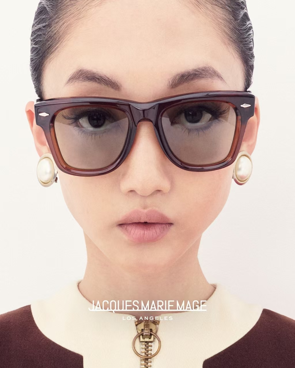  JACQUES MARIE MAGE
日本手工眼镜 
MODEL：ASPACE ODYSSEY
SIZ