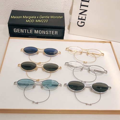 Maison Margiela x Gentle Monster MM220 Pure Titanium Oval Sunglasses 1 Maison Margiela x Gentle Monster MM220 Pure Titanium Oval Sunglasses