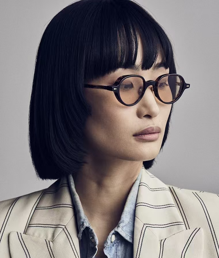  圆型JACQUES MARIE MAGE
日本手工眼镜 
MODEL：CLARK
SIZE45-22

