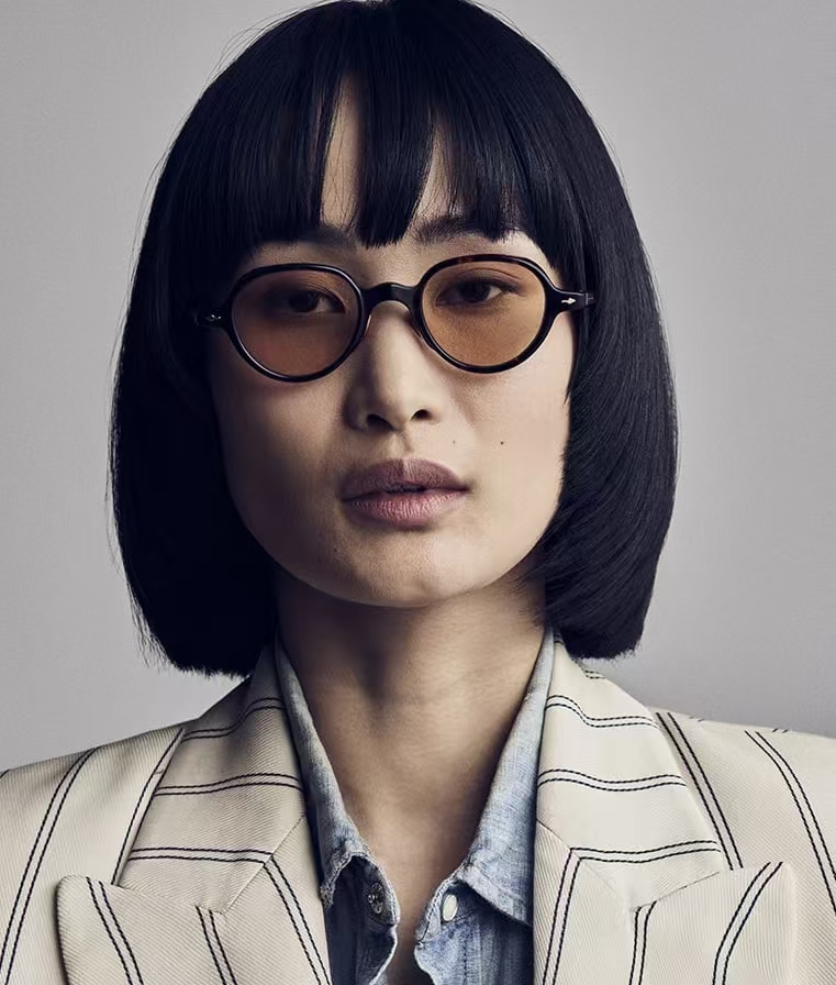  圆型JACQUES MARIE MAGE
日本手工眼镜 
MODEL：CLARK
SIZE45-22
