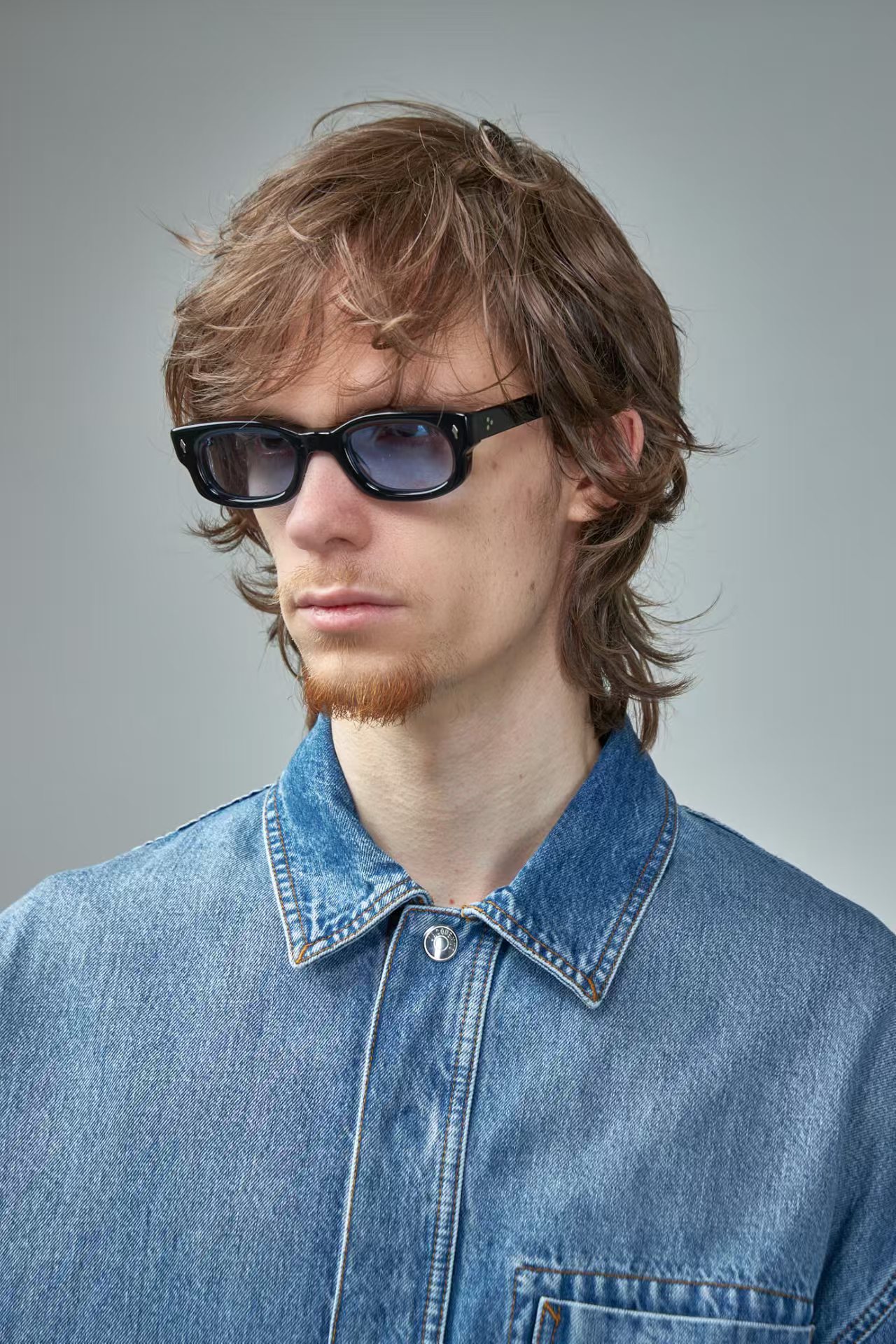  JACQUES MARIE MAGE
日本手工眼镜 
MODEL：WHISKEYCLONE
SIZE4