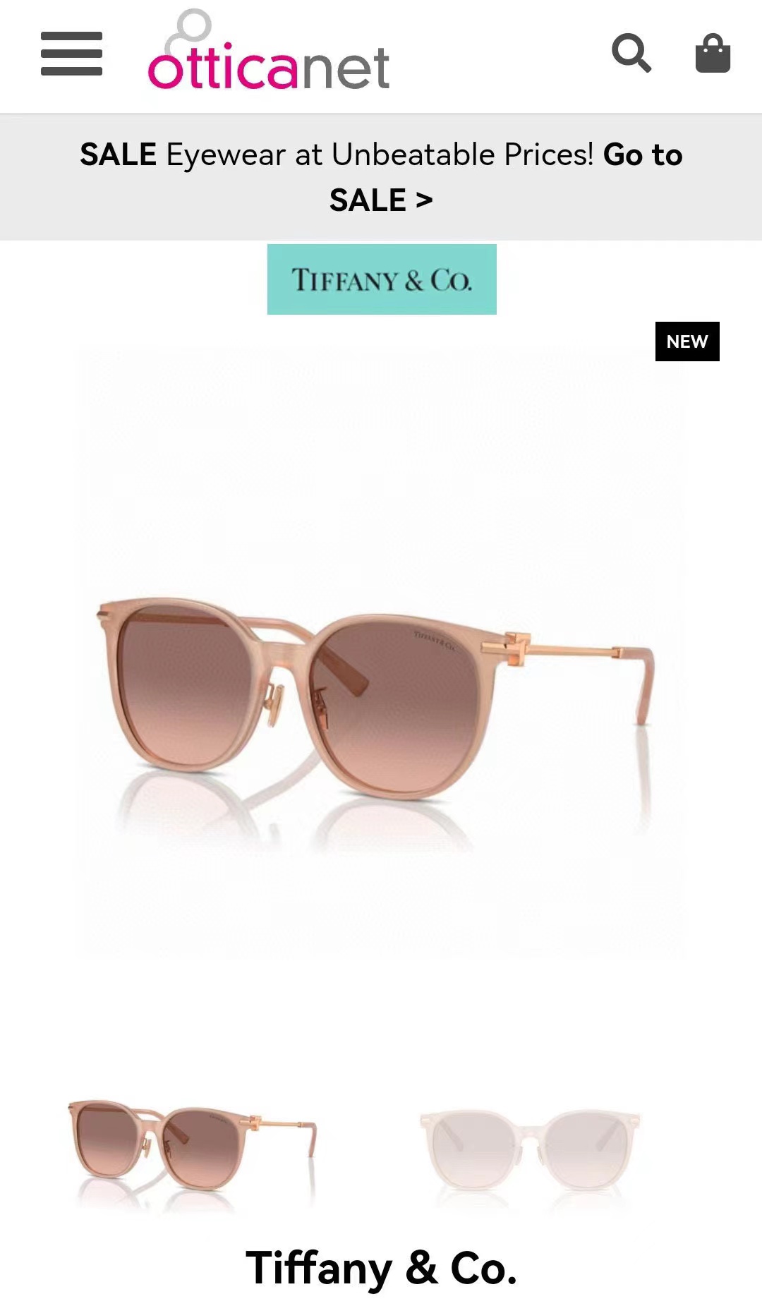 TIFFANY&Co.MODEL：TF5006SIZE：53口19-140