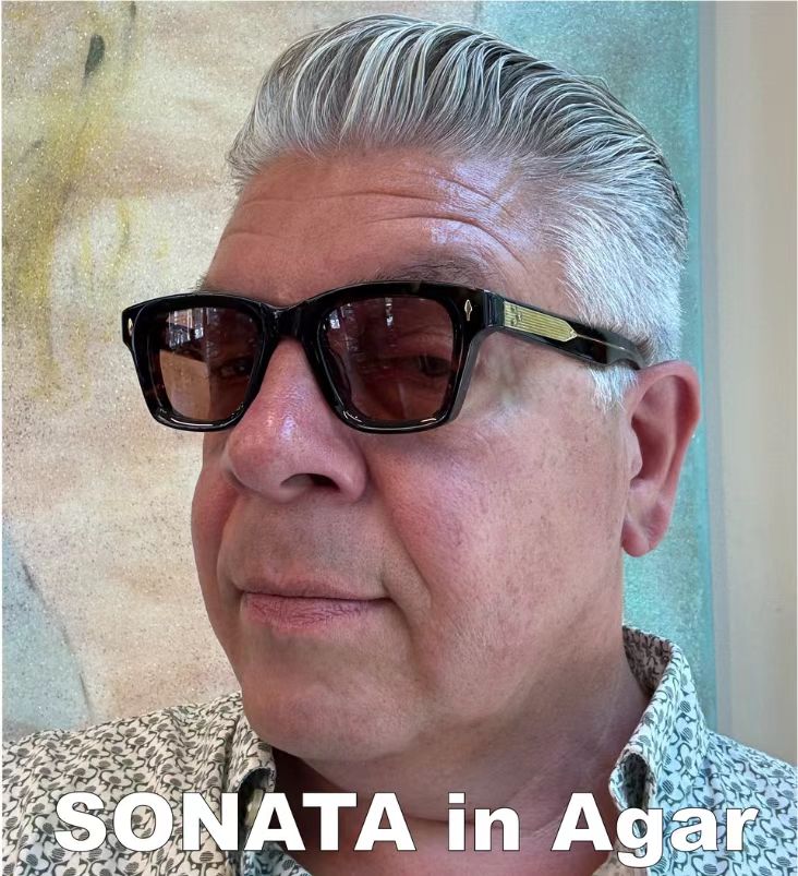 复古方形JACQUES MARIE MAGE日本手工眼镜 MODEL：SONATASIZE:48-21