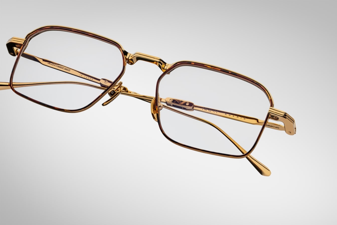 折叠复古JACQUES MARIE MAGE日本手工眼镜 MODEL：KOENIGSIZE:52-17