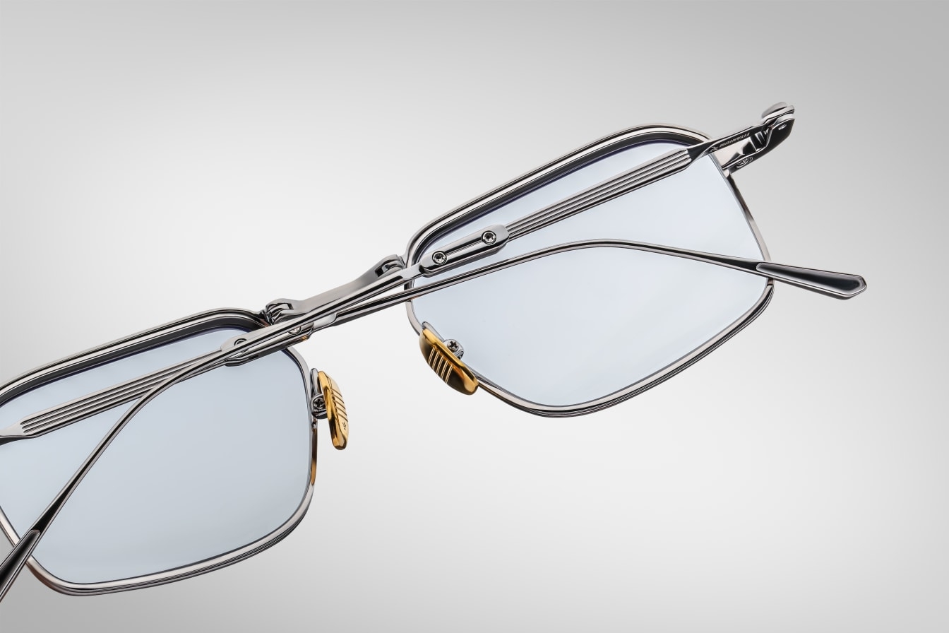 折叠复古JACQUES MARIE MAGE日本手工眼镜 MODEL：KOENIGSIZE:52-17