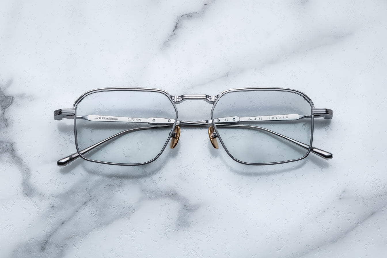 折叠复古JACQUES MARIE MAGE日本手工眼镜 MODEL：KOENIGSIZE:52-17