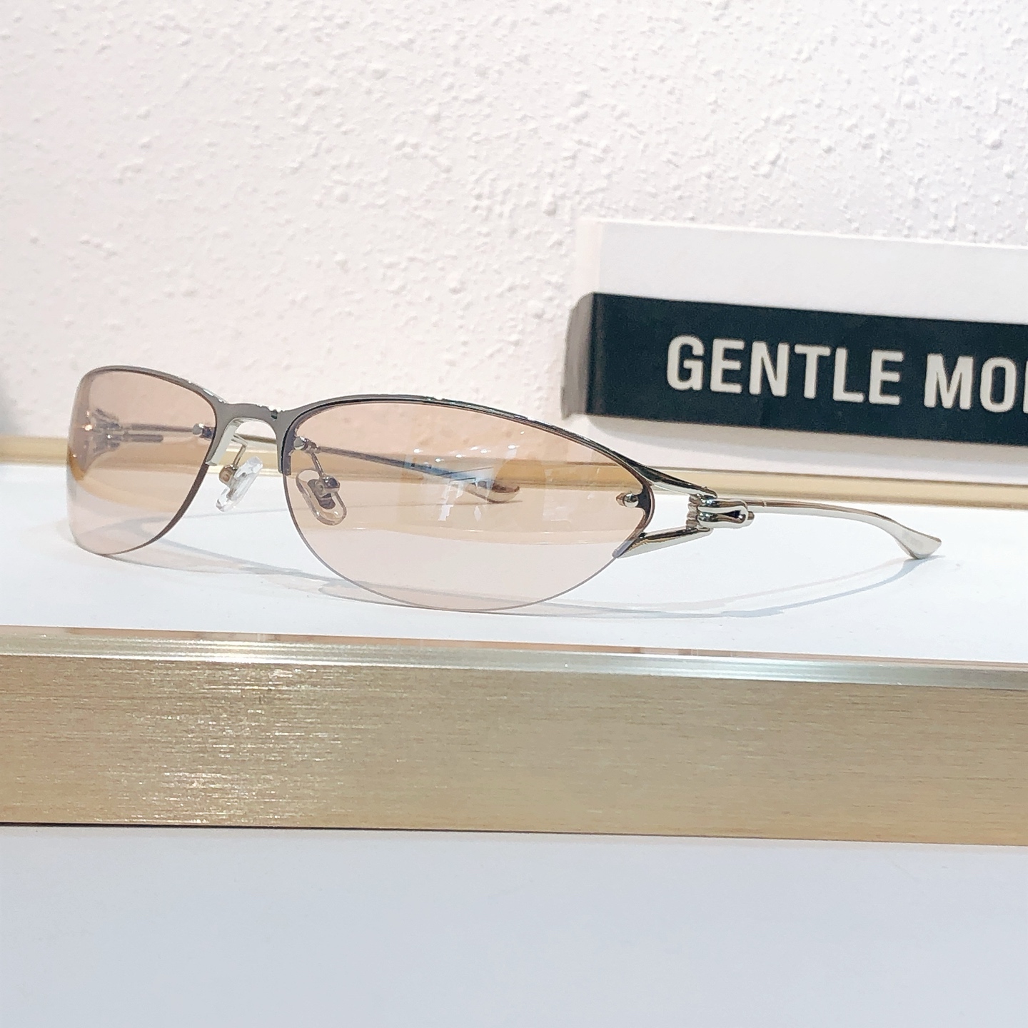GENTLE MONSTER FUTURA Metal Frameless Sunglasses