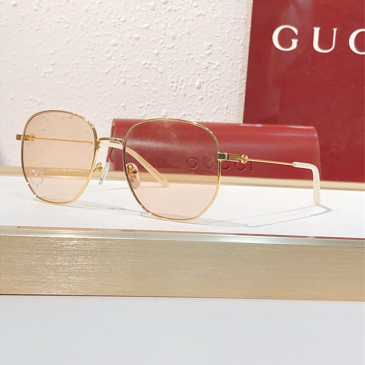 GUCCI Eyewear GG0396O Metal Polygon