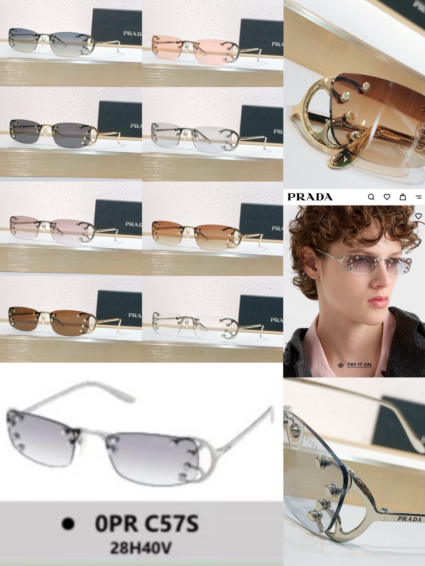Prada PRAD* MODEL：SPR C57