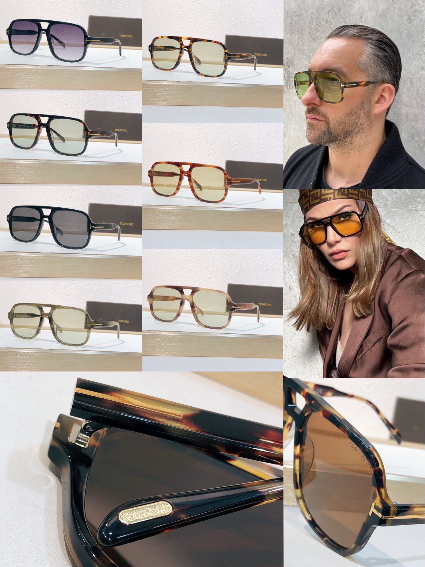 Tom Ford TOM FORD MODEL：FT884 SIZE：60口18-140 1001130