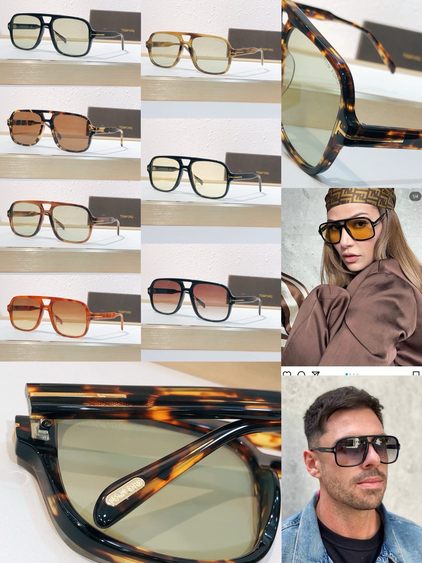 Tom Ford TOM FORD MODEL：FT884 SIZE：60口18-140 1001130