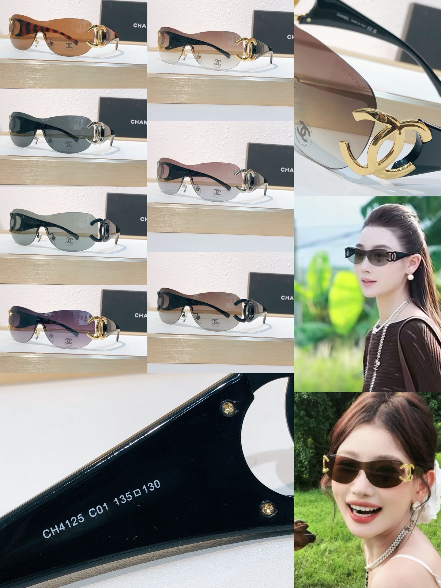 Chanel CHANEL MODEL：CH4125 SIZE：135口130 1001130