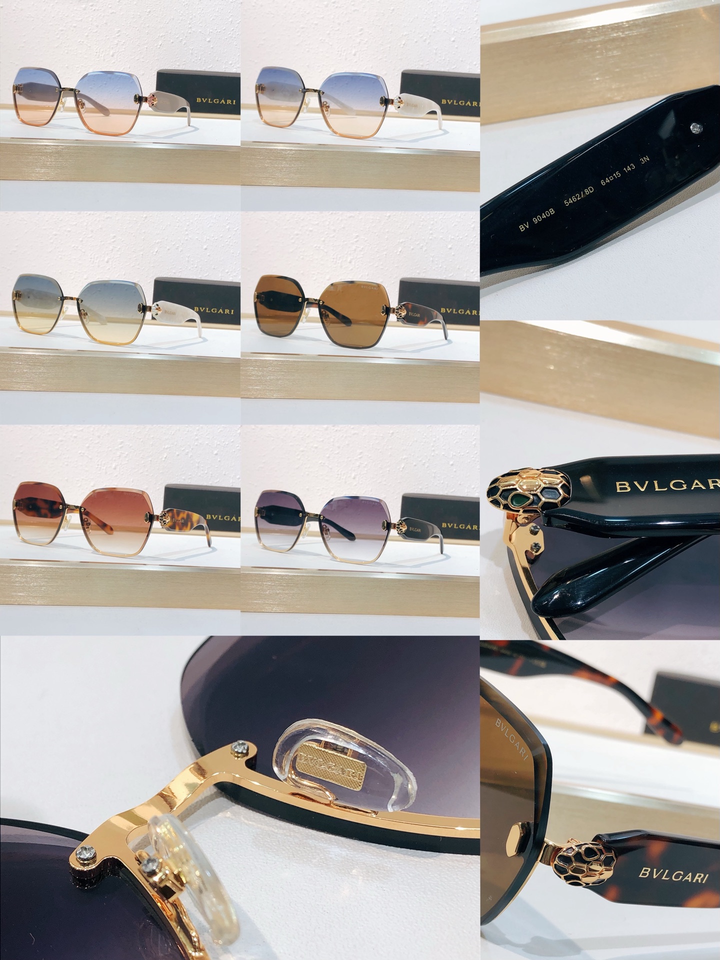 Bvlgari BVLGAR* MODEL：BV 9040B