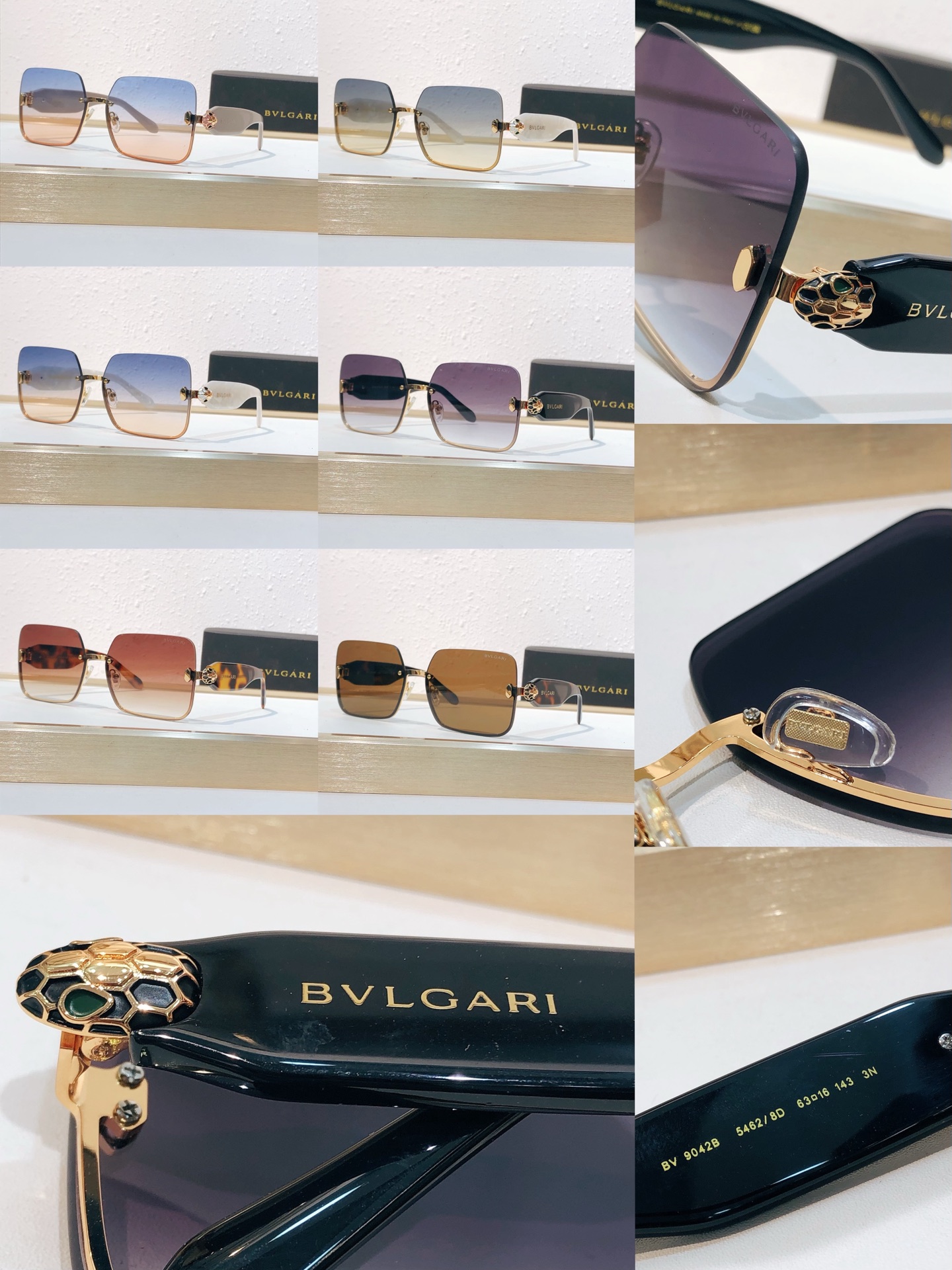 Bvlgari BVLGAR* MODEL：BV 9042B