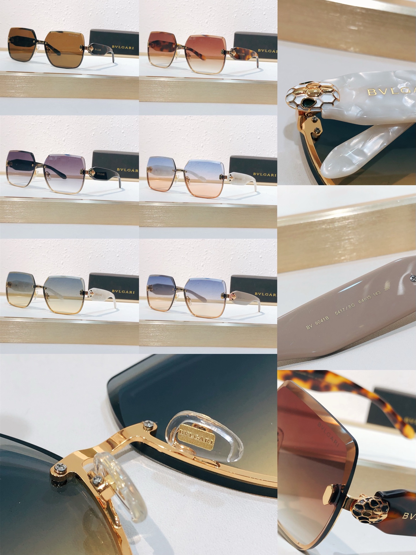 Bvlgari BVLGAR* MODEL：BV 9041B