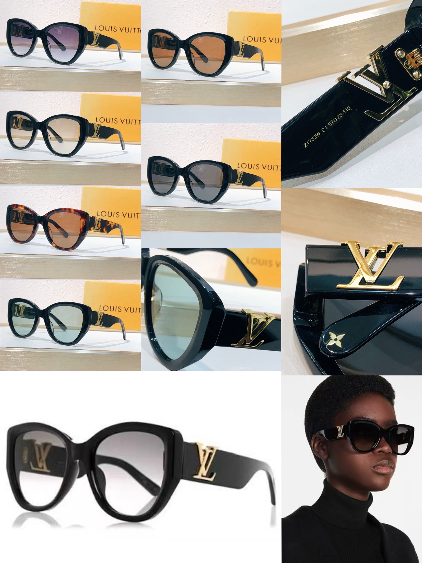 Louis Vuitton 刘亦菲最新同款。 LOUIS VUITTON*MODEL：Z1733W