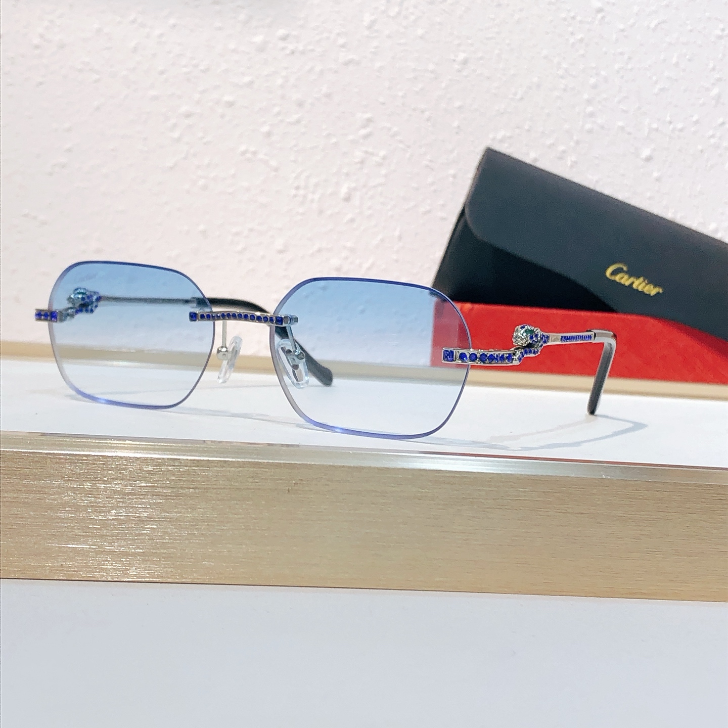 Cartier Cartie* MODEL：CT0726S SIZE:143 1001540，变色1001570