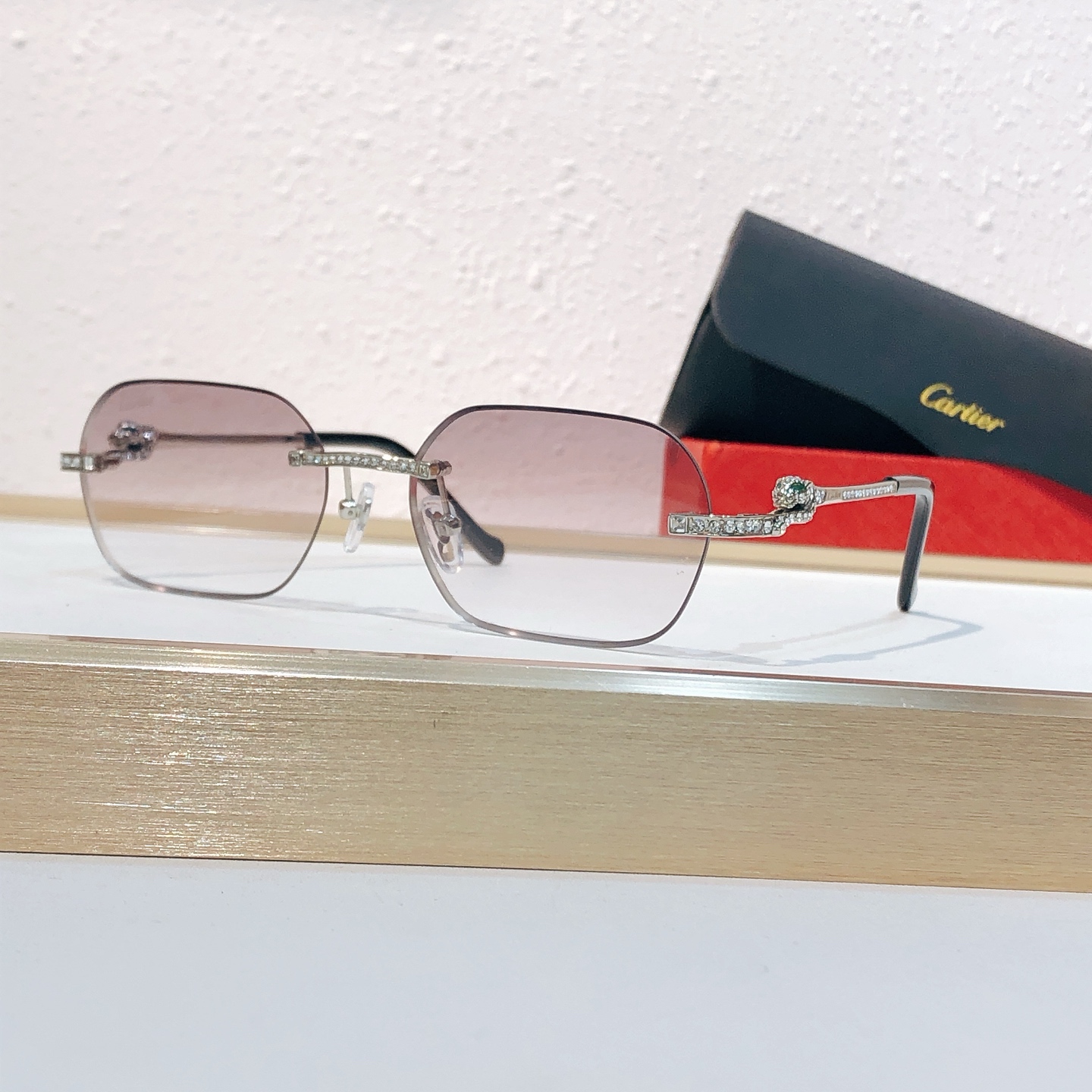 Cartier Cartie* MODEL：CT0726S SIZE:143 1001540，变色1001570
