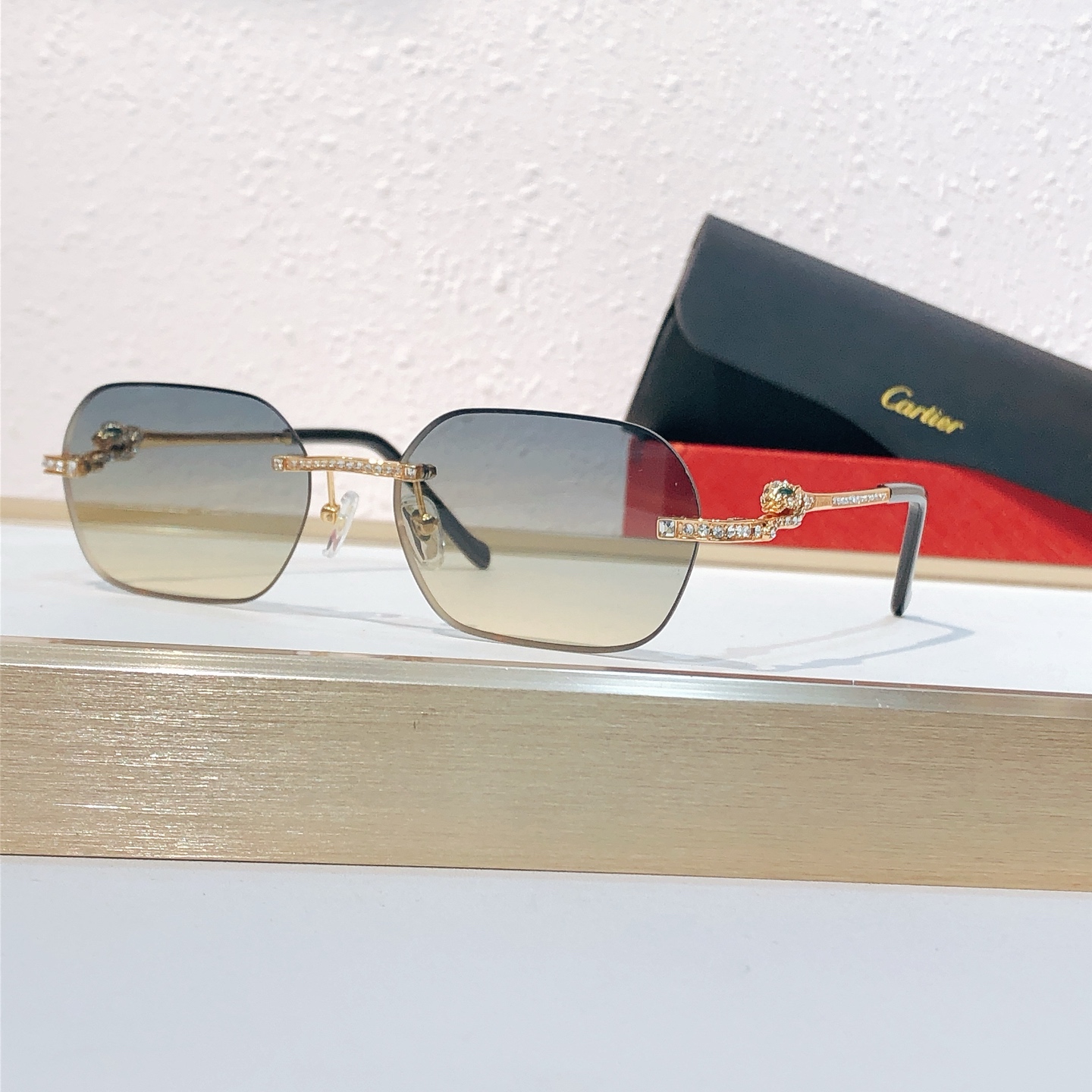 Cartier Cartie* MODEL：CT0726S SIZE:143 1001540，变色1001570
