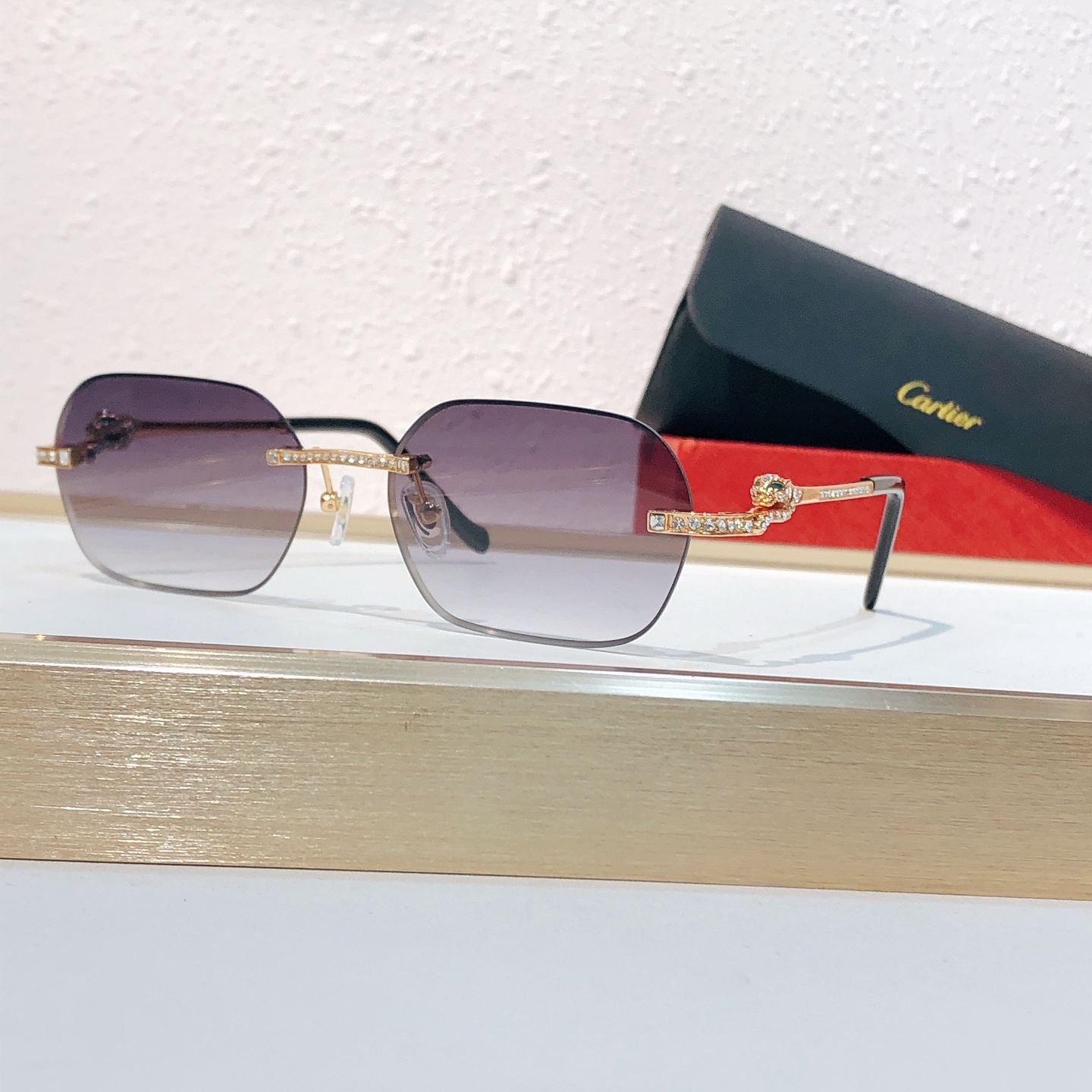 Cartier Cartie* MODEL：CT0726S SIZE:143 1001540，变色1001570