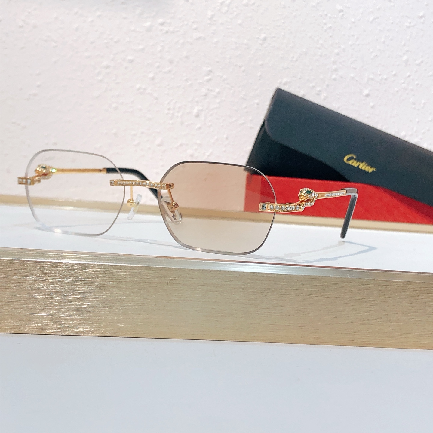 Cartier Cartie* MODEL：CT0726S SIZE:143 1001540，变色1001570