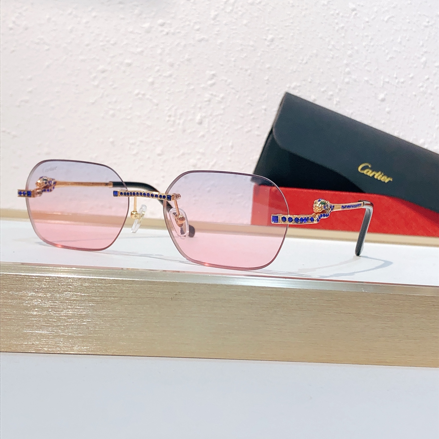 Cartier Cartie* MODEL：CT0726S SIZE:143 1001540，变色1001570