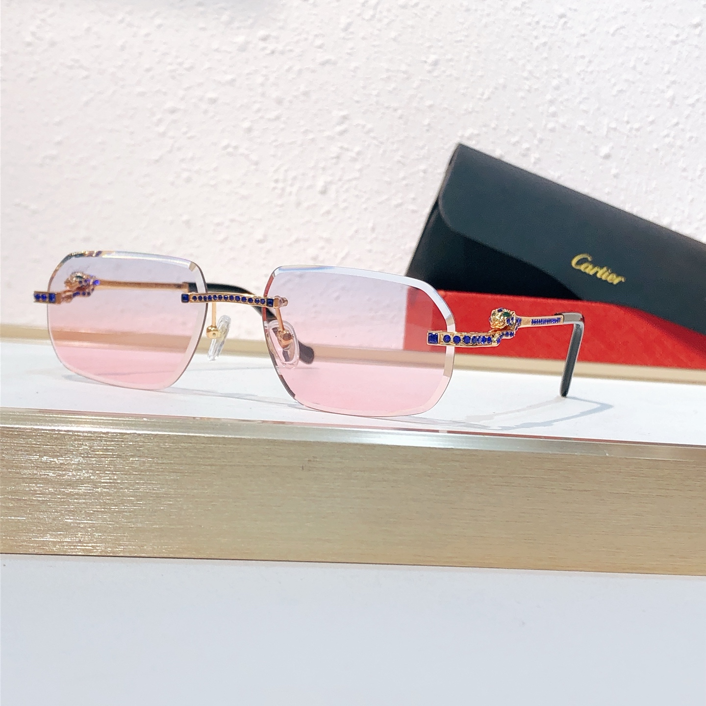 Cartier Cartie* MODEL：CT0727S SIZE:143 1001540，变色1001570