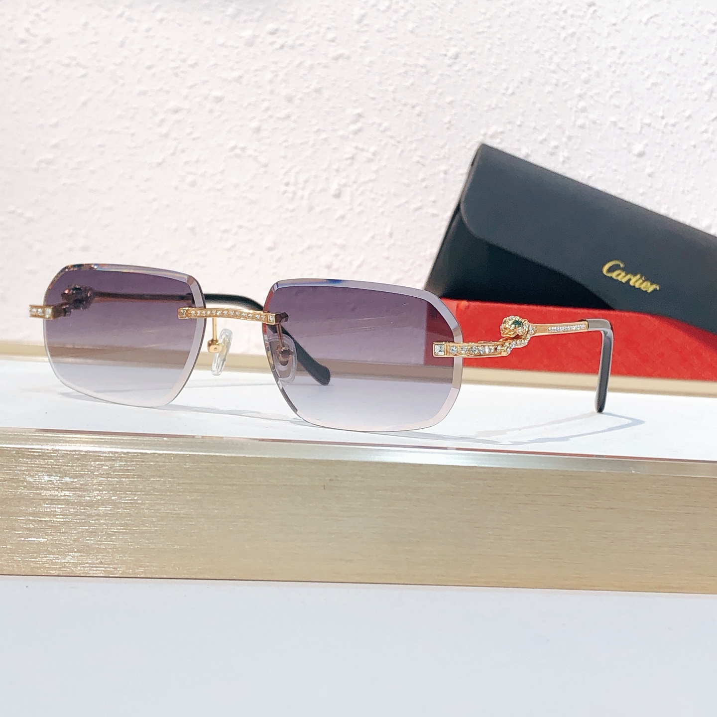Cartier Cartie* MODEL：CT0727S SIZE:143 1001540，变色1001570