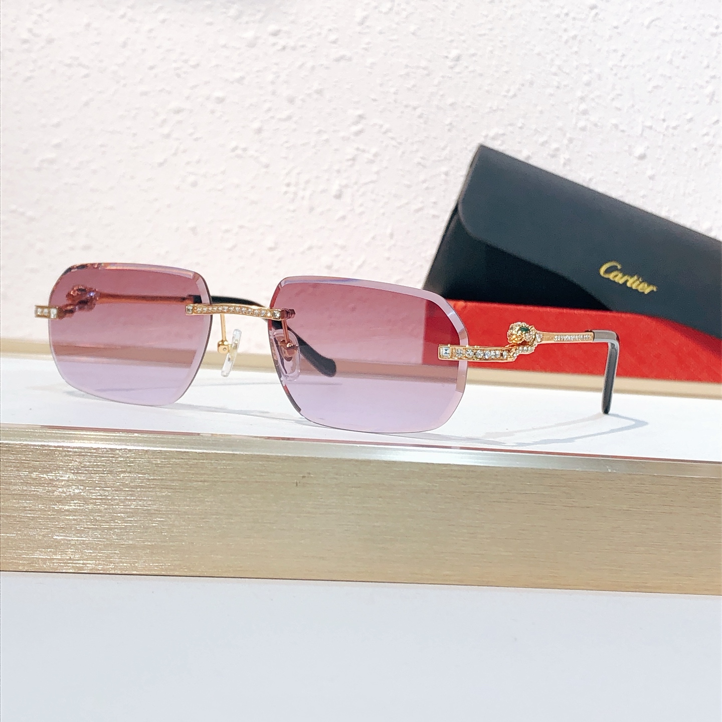 Cartier Cartie* MODEL：CT0727S SIZE:143 1001540，变色1001570
