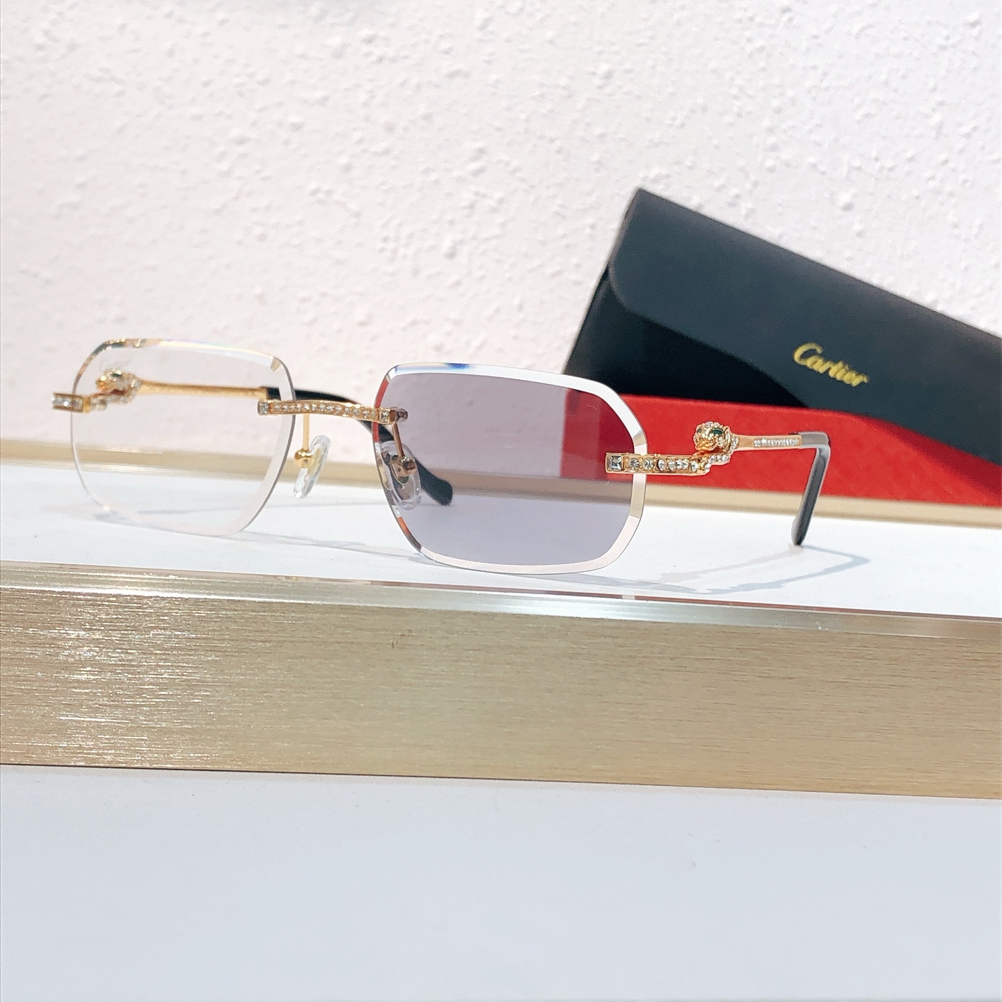 Cartier Cartie* MODEL：CT0727S SIZE:143 1001540，变色1001570