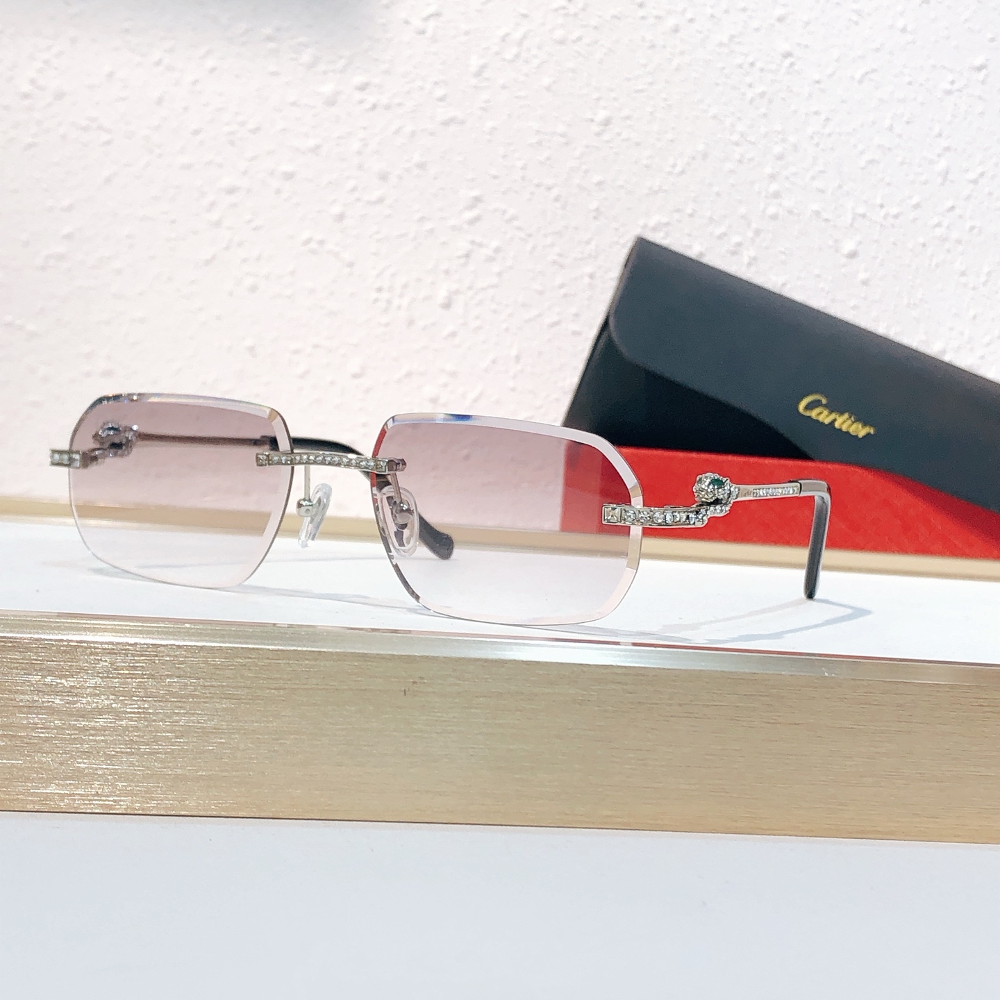 Cartier Cartie* MODEL：CT0727S SIZE:143 1001540，变色1001570