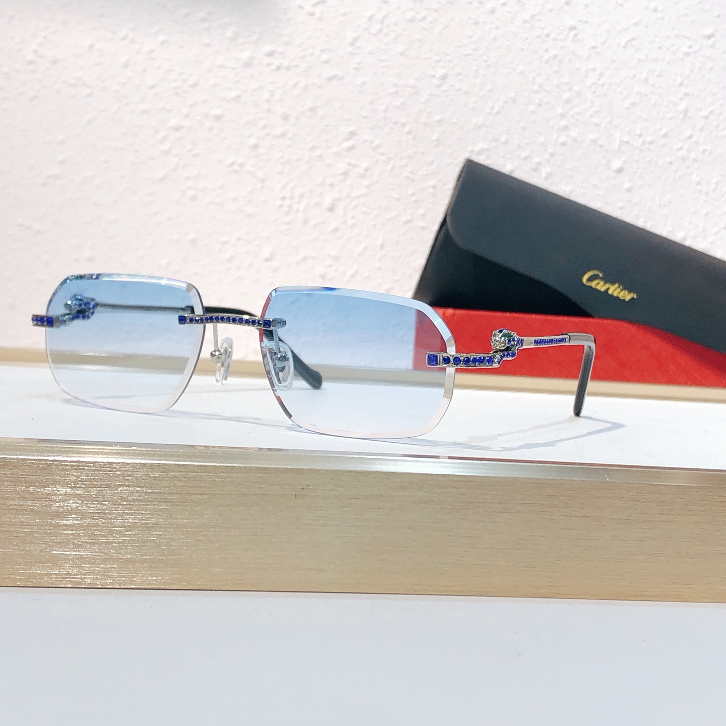 Cartier Cartie* MODEL：CT0727S SIZE:143 1001540，变色1001570