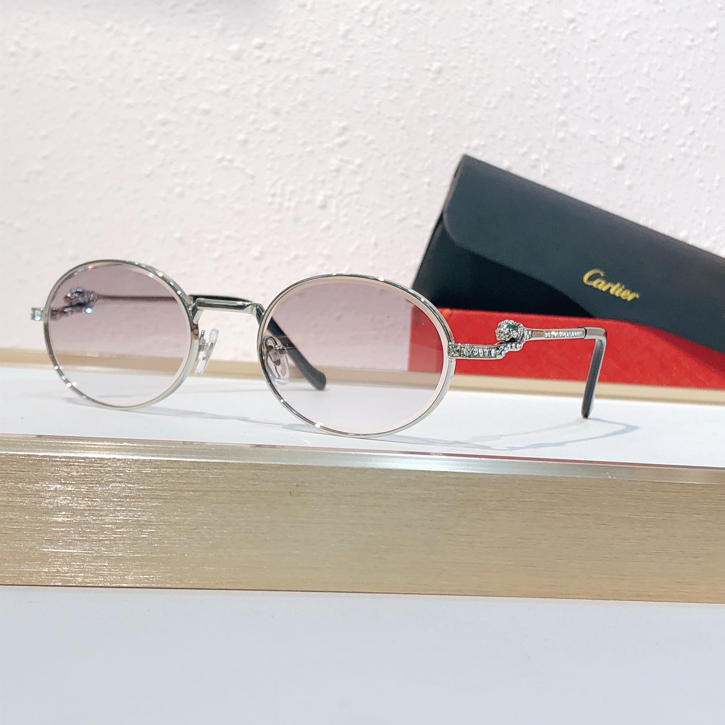 Cartier Cartie* MODEL：CT0729S SIZE:143 1001540，变色1001570