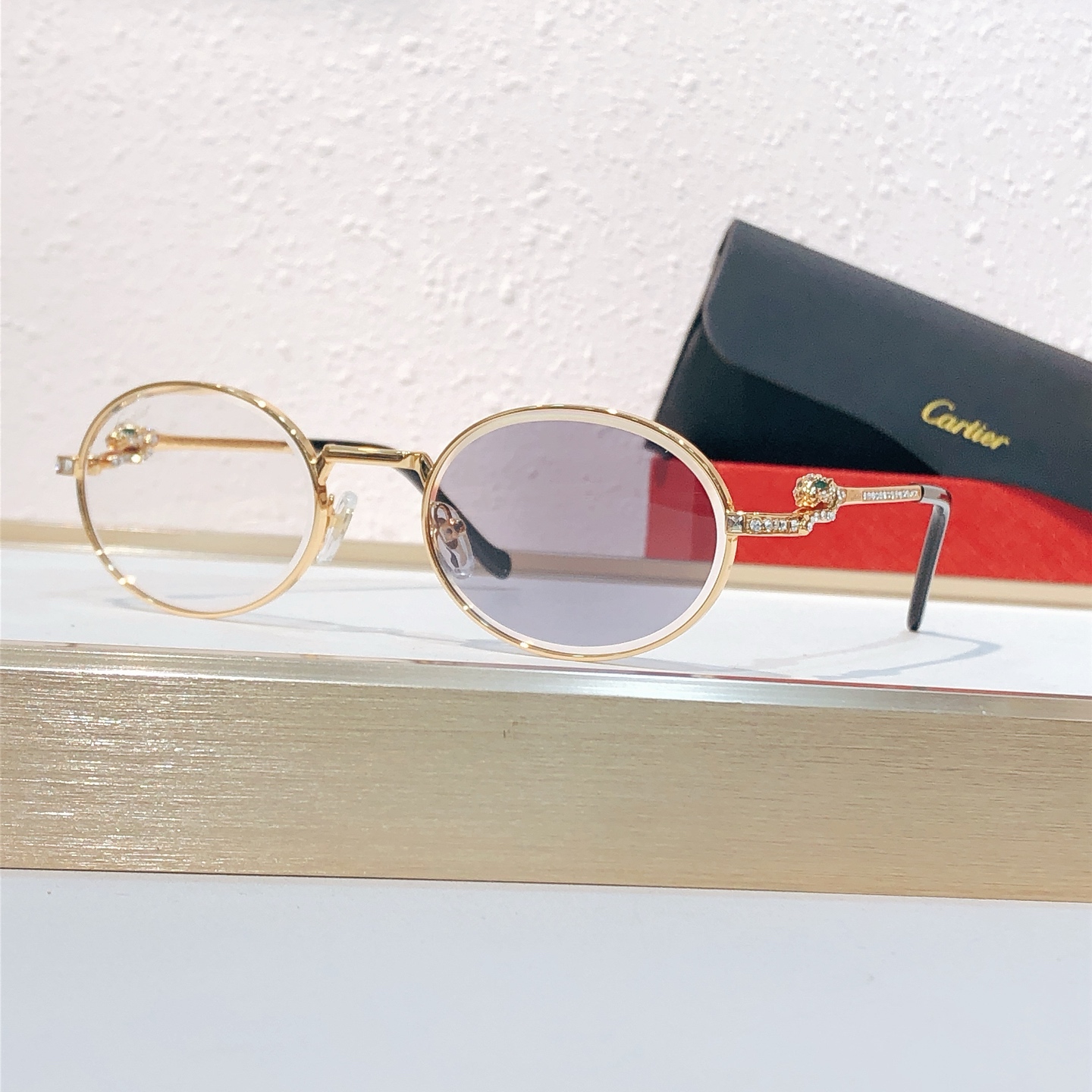Cartier Cartie* MODEL：CT0729S SIZE:143 1001540，变色1001570
