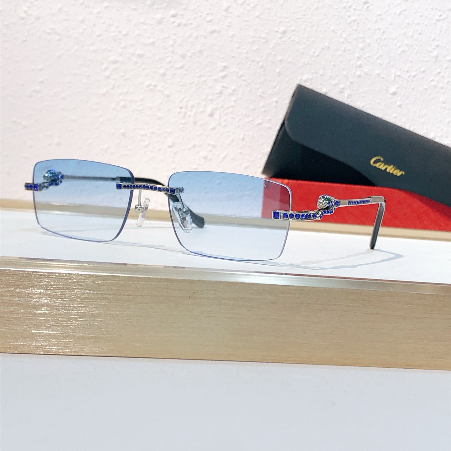 Cartier Cartie* MODEL：CT0725S SIZE:143 1001450，变色1001570