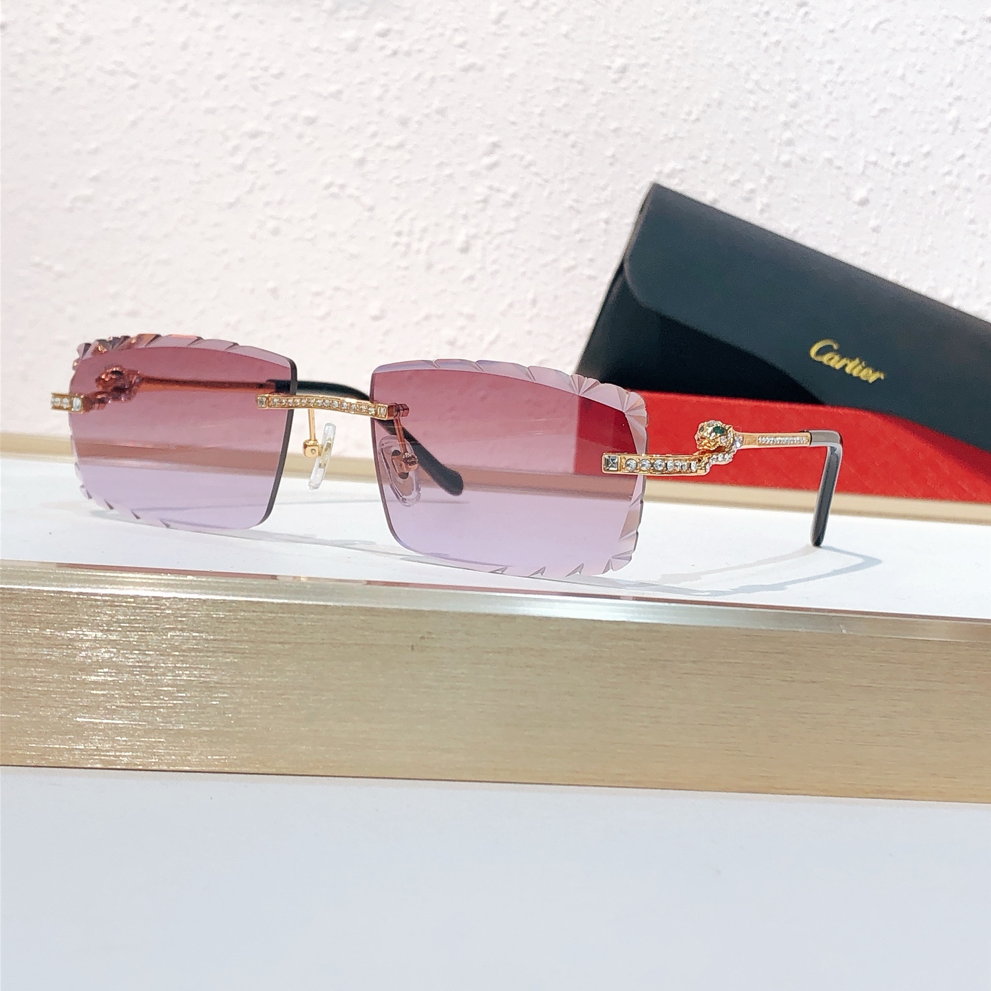 Cartier Cartie* MODEL：CT0724S SIZE:143 1001540，变色1001570