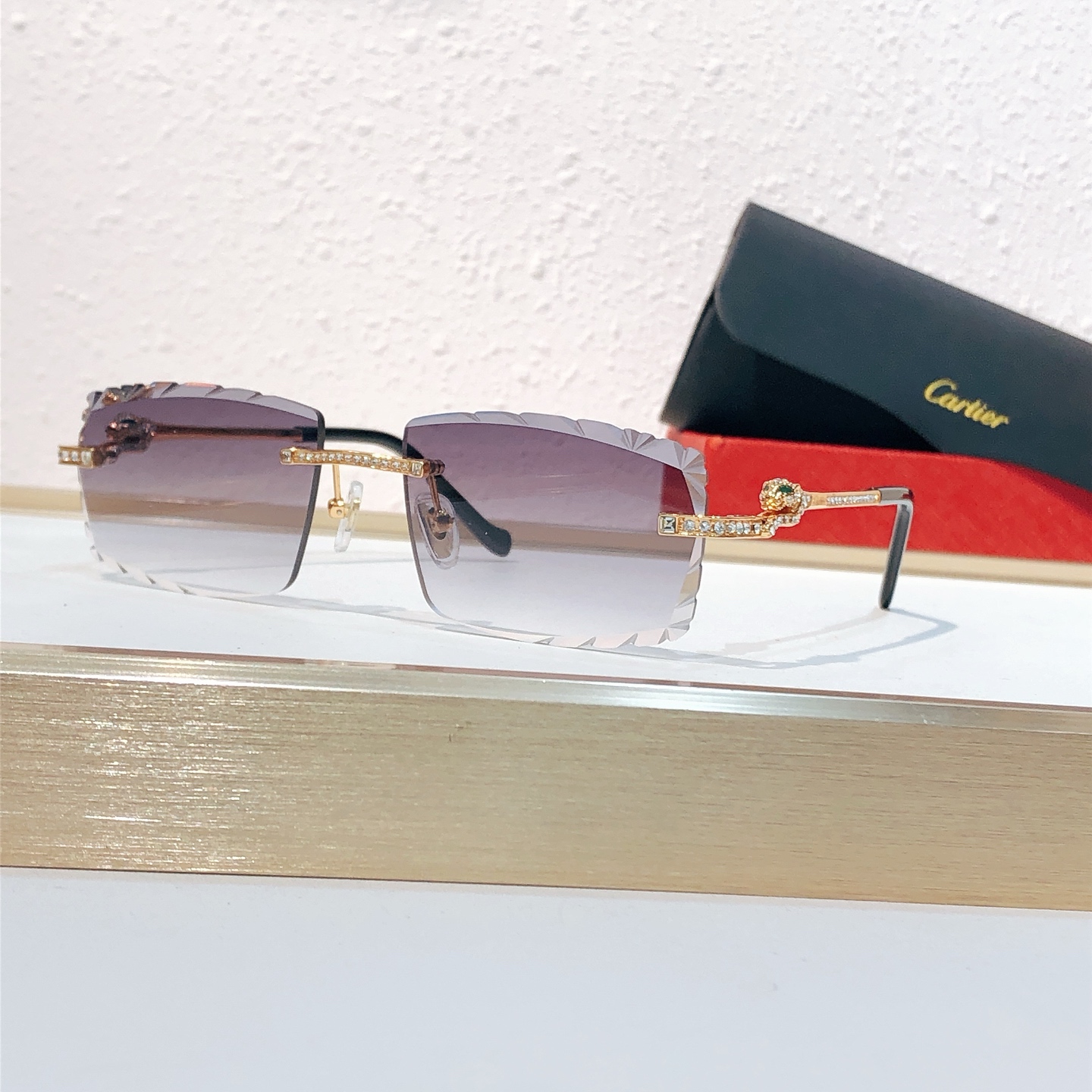 Cartier Cartie* MODEL：CT0724S SIZE:143 1001540，变色1001570