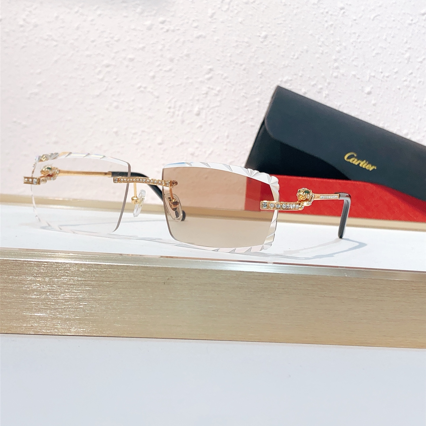 Cartier Cartie* MODEL：CT0724S SIZE:143 1001540，变色1001570