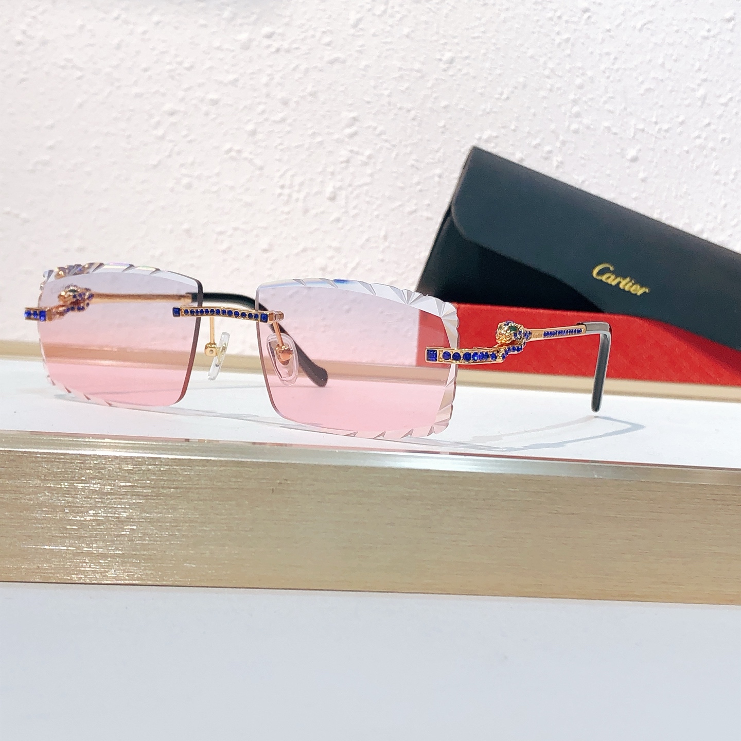 Cartier Cartie* MODEL：CT0724S SIZE:143 1001540，变色1001570