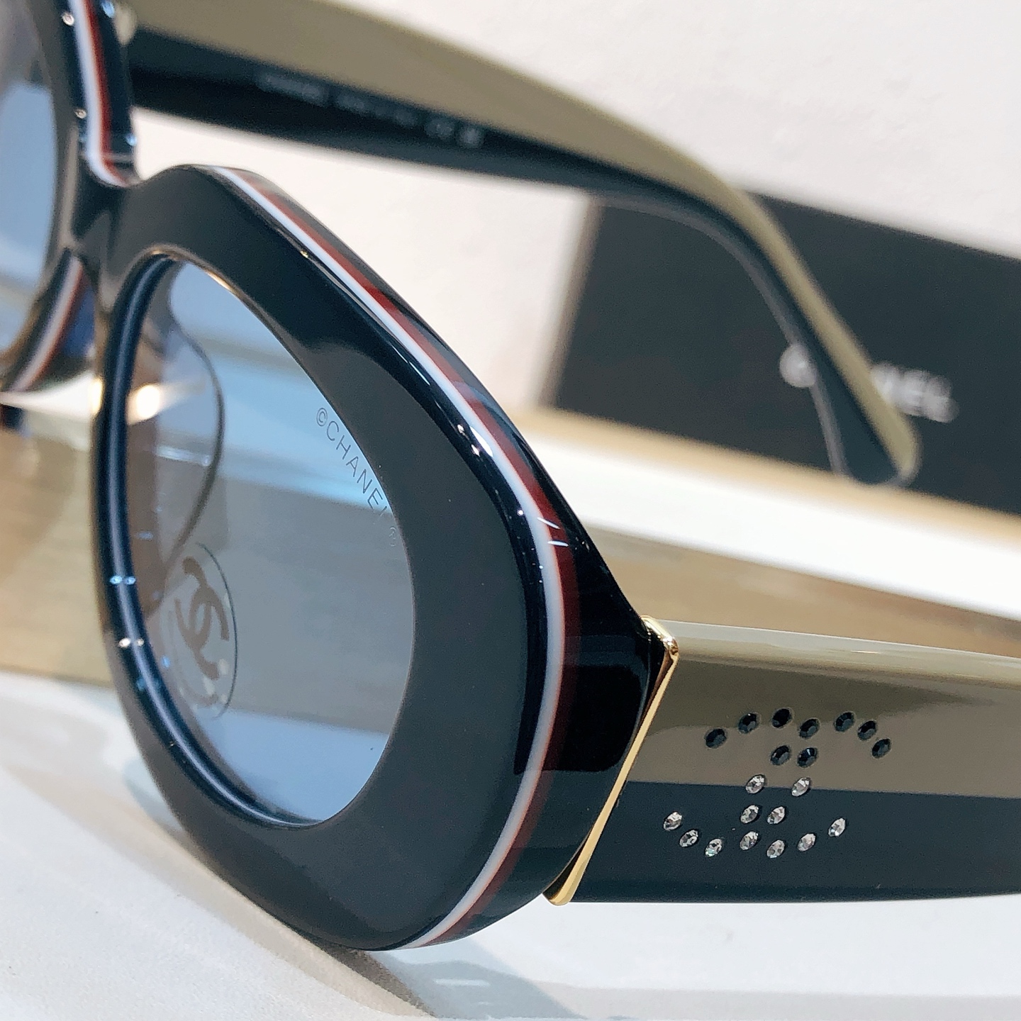 CHANEL新品\nMODEL：CH5562B\nSIZE：53口19-140