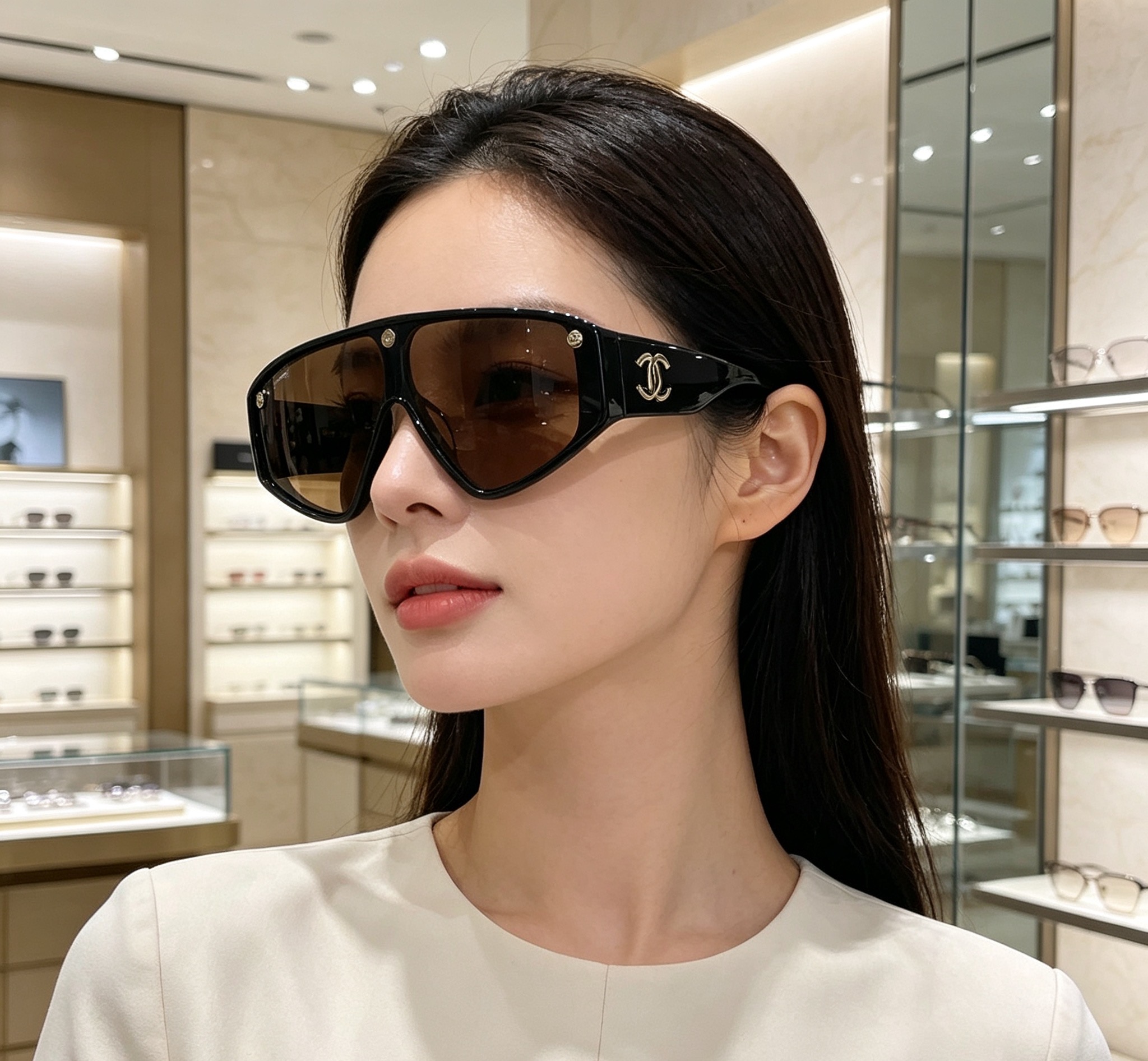 辛芷蕾同款CHANEL MOD：CH9205 Size：135。  