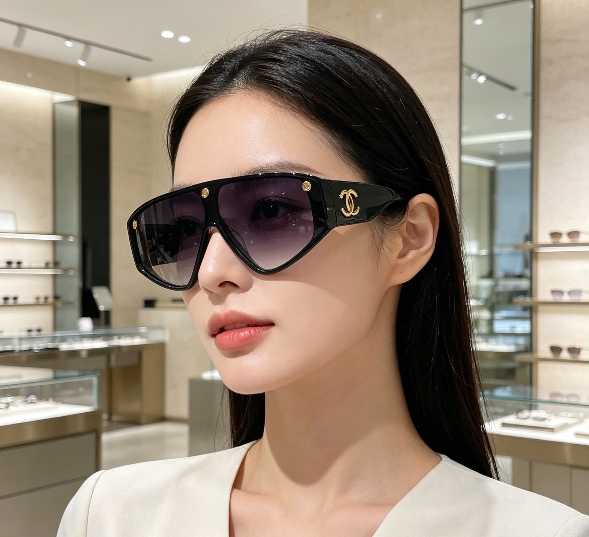 辛芷蕾同款CHANEL MOD：CH9205 Size：135。  