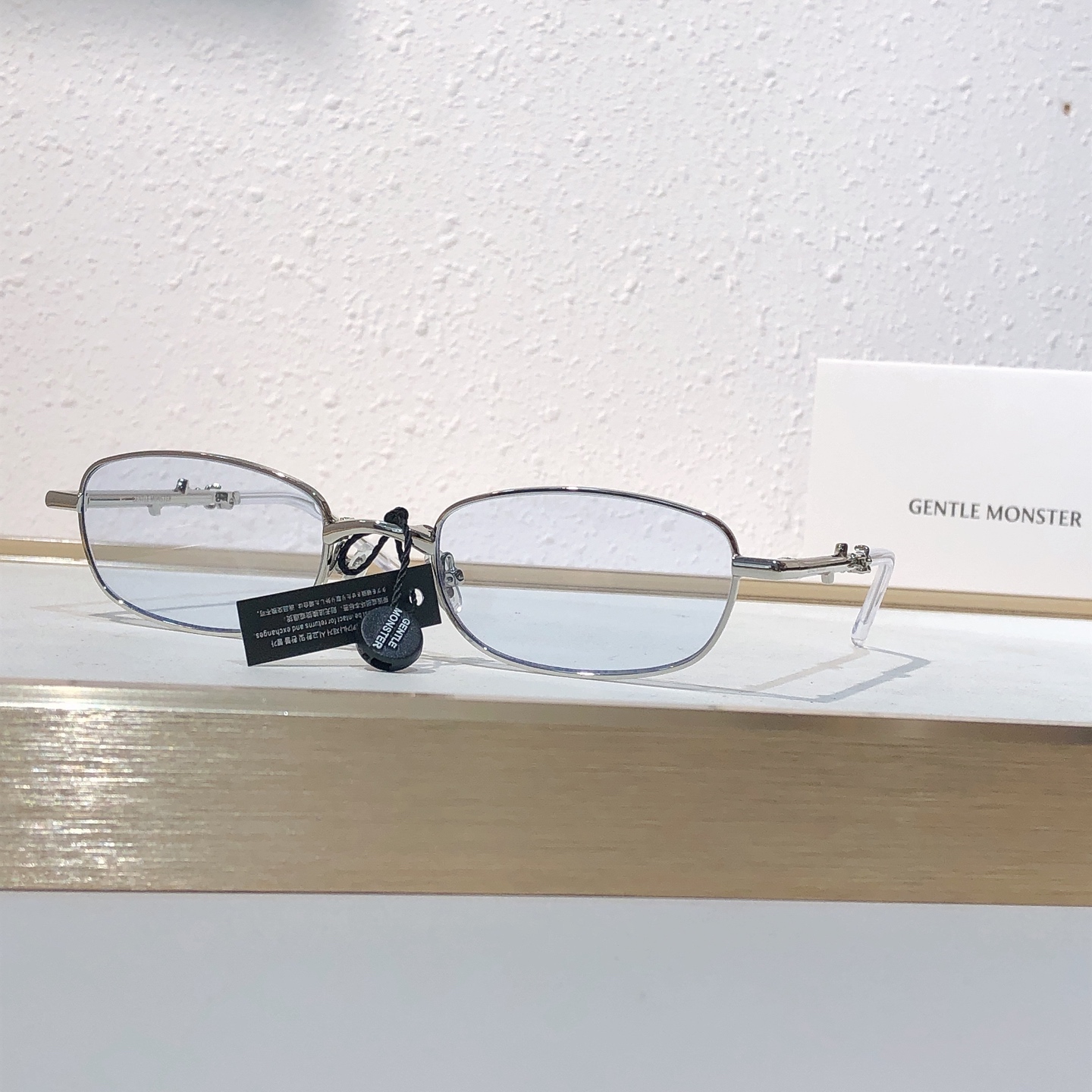 GENTLE MONSTER Mori Metal Rectangular Glasses