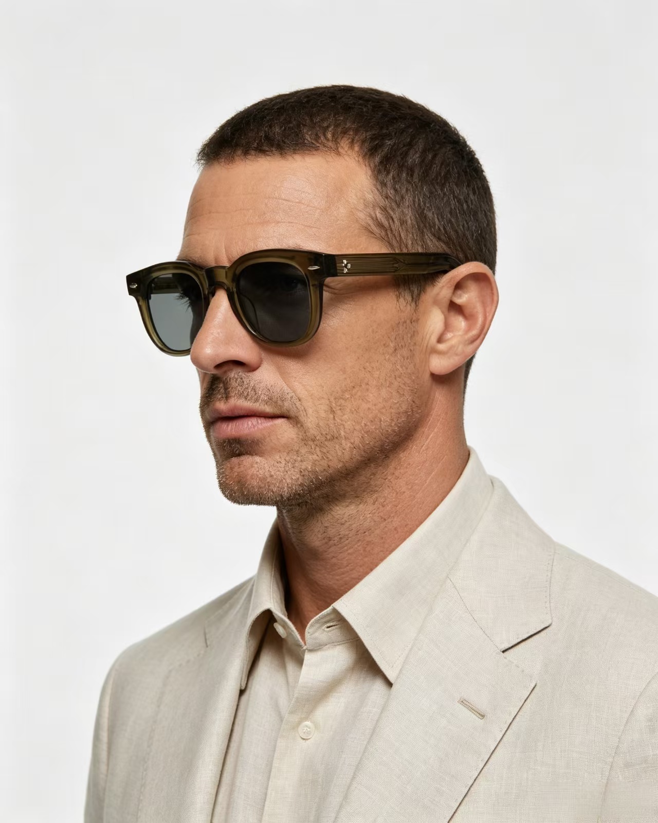 JACQUES MARIE MAGE 日本手工眼镜  MODEL：JAX SIZE:48-23，