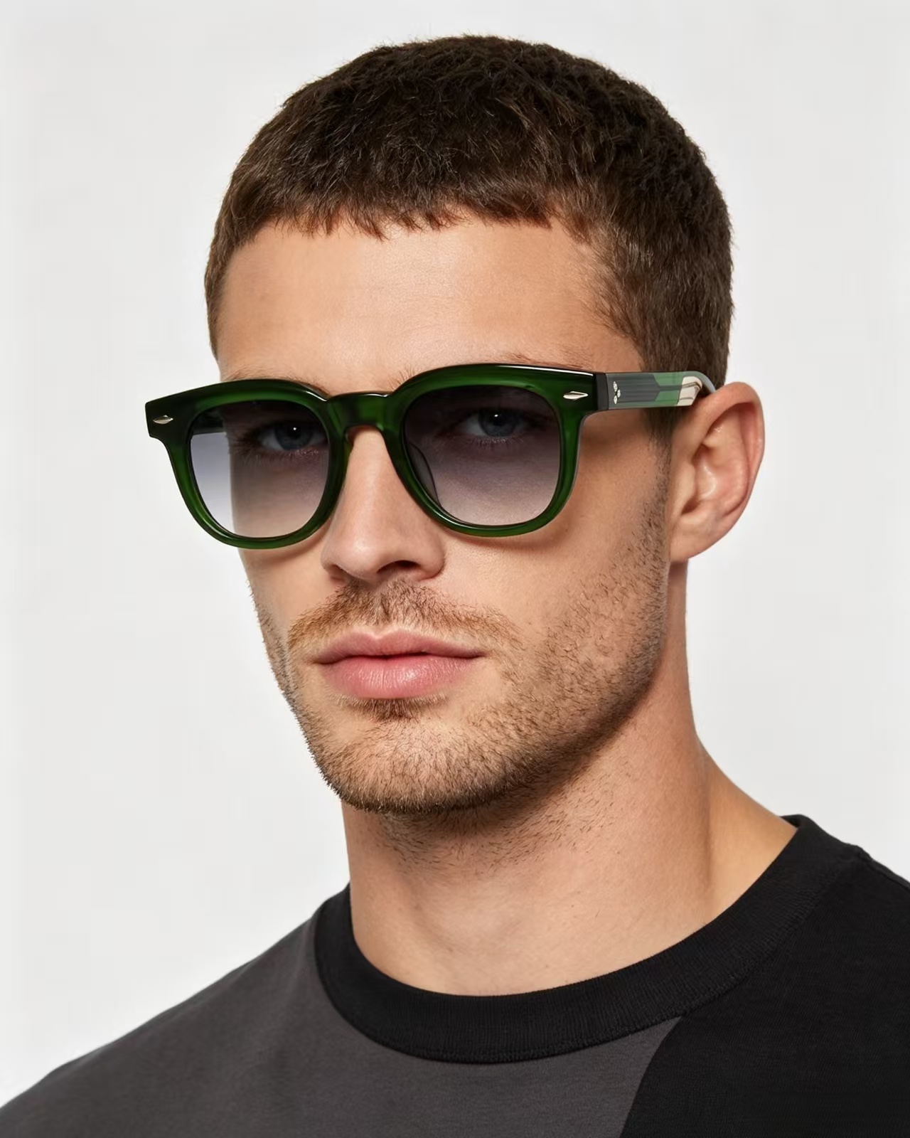 JACQUES MARIE MAGE 日本手工眼镜  MODEL：JAX SIZE:48-23，